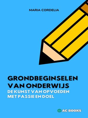 cover image of Grondbeginselen Van Onderwijs